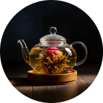 Квітковий зв'язаний чай