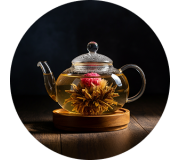 Квітковий зв'язаний чай