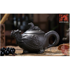 Ісійський глиняний чайник "Дракон достатку" 150 мл