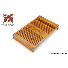 Чабань Чайна дошка "Жовта Орхідея" 43*28*6 см