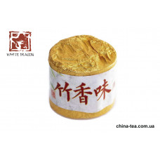 Shu pu'er w bambusie 2019