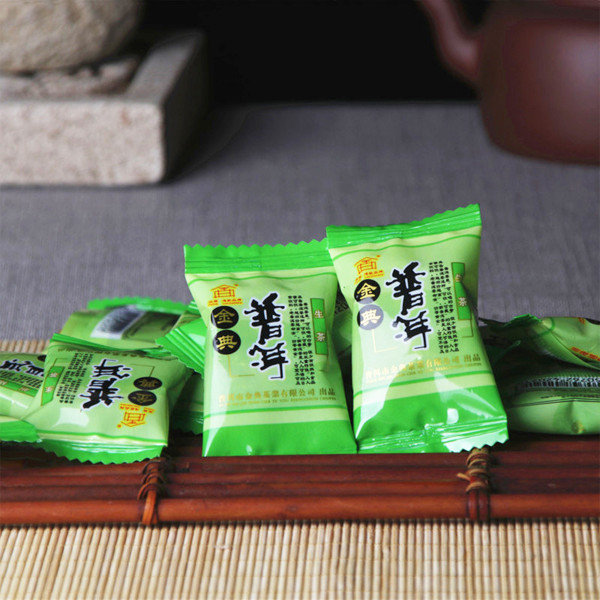 Shen puer „Jin Dian Cha Ye” 8g