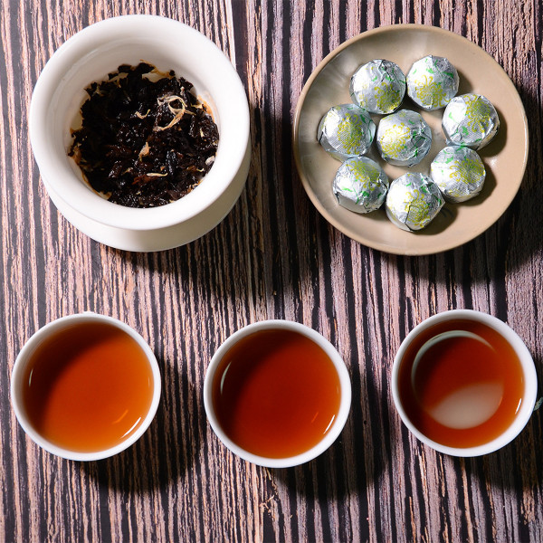 Shu Pu'er z różą 5g