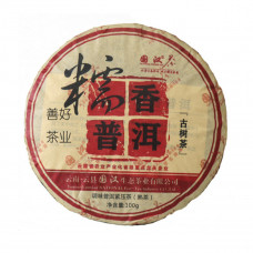 Шу пуер «Yunnan Yunxian» Ноу Мі Сян 2016 рік 100г