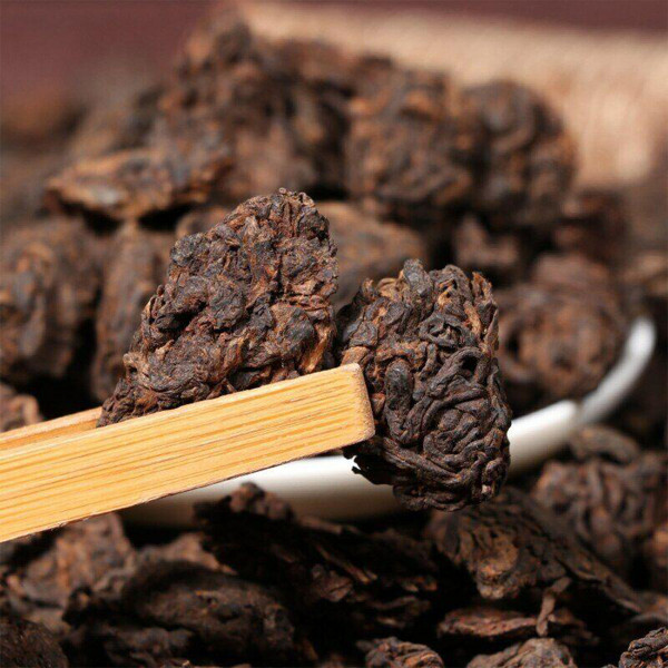 Шу пуэр Лао Ча Тоу "Старые чайные головы" 50г