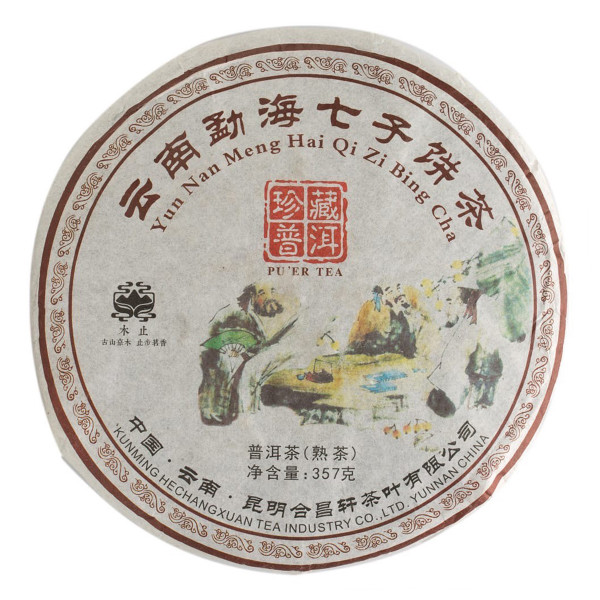 Шу пуер «Чжень Цань» 2008 рік 357г
