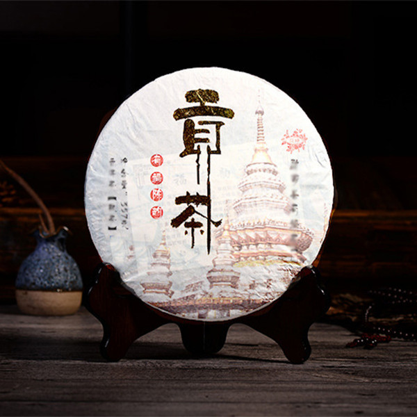 Shu pu'er „Stupa Buddy” 2013 rok 357g